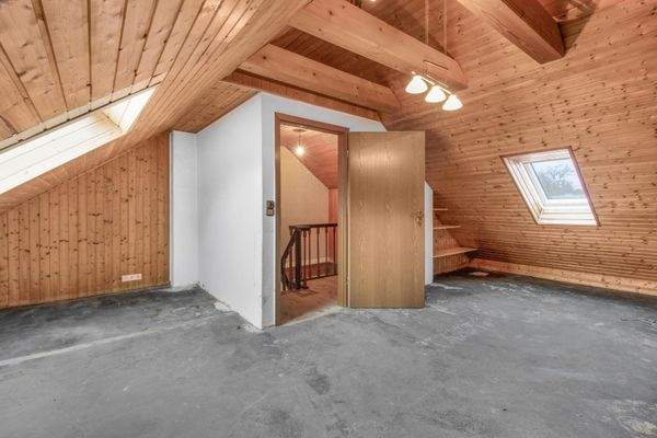 Hobbyraum im Dachgeschoss