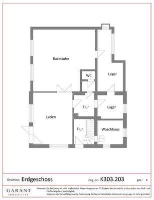 Grundriss Erdgeschoss