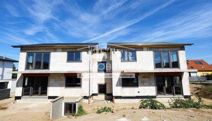 Südansicht -Aktuelle Bauphase