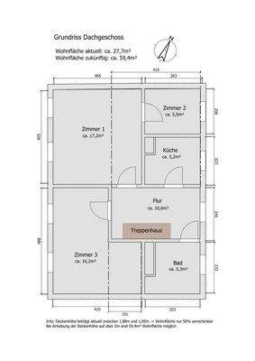 Grundriss Dachgeschoss