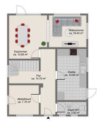 Grundriss Erdgeschoss