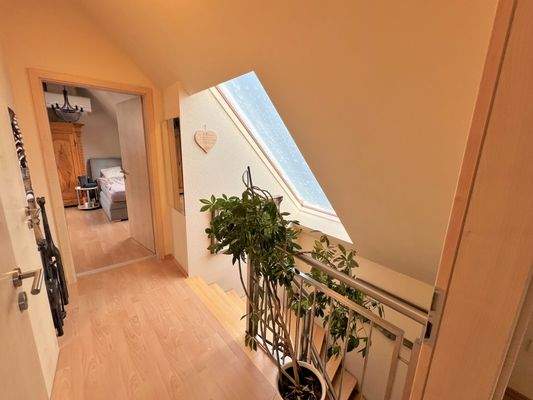 Diele oben Rückschau