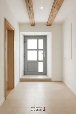 Eingangsbereich Visualisierung