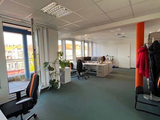 Büro mit Balkon