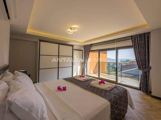 Spacious Villa with Sea and Nature View in Fethiye Gocek