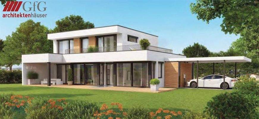 Architektenhaus Visualiesierungsbeispiel