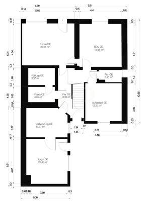 Grundriss Erdgeschoss