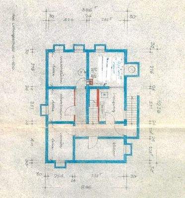 Grundriss Untergeschoss