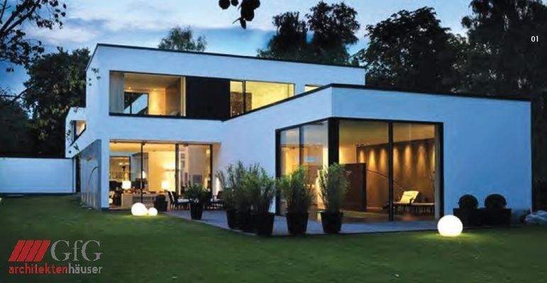 Architektenhaus Visualiesierungsbeispiel