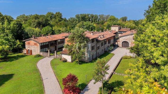 Blick auf die Wohnanlage