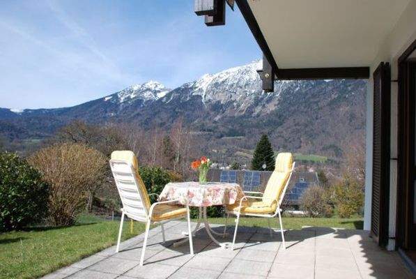 Terrasse mit Panoramblick