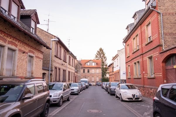 Straße in der Nachbarschaft