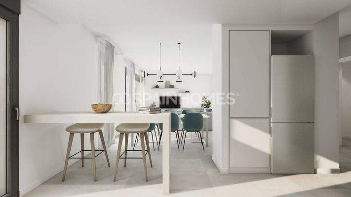 Newly-Built Apartments in a Complex with Pool in Estepona