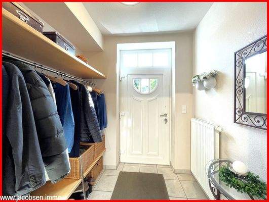 Windfang im Erdgeschoss