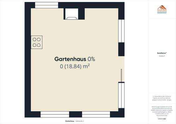 Grundriss Gartenhaus