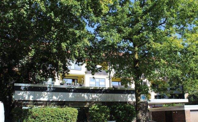 Rückseite Mehrfamilienhaus