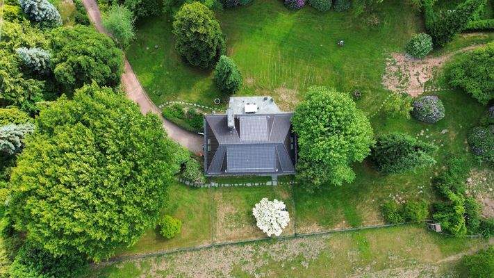 Vogelperspektive Haupthaus