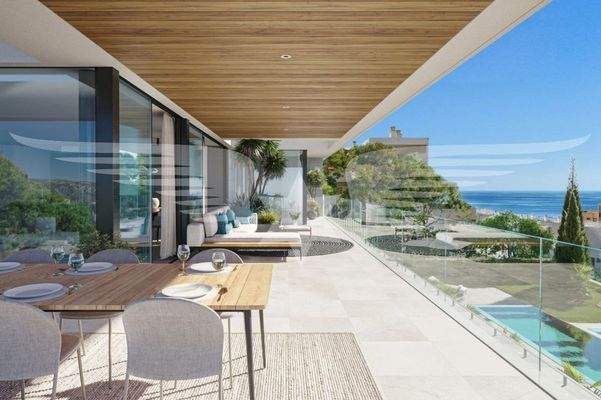 Terrasse Etagenwohnung