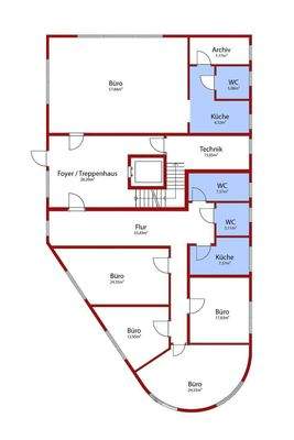 EG mit zwei Gewerbeeinheiten