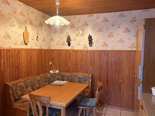 Sitzplatz in der Küche