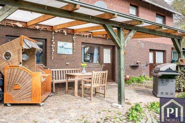 Überdachte Terrasse