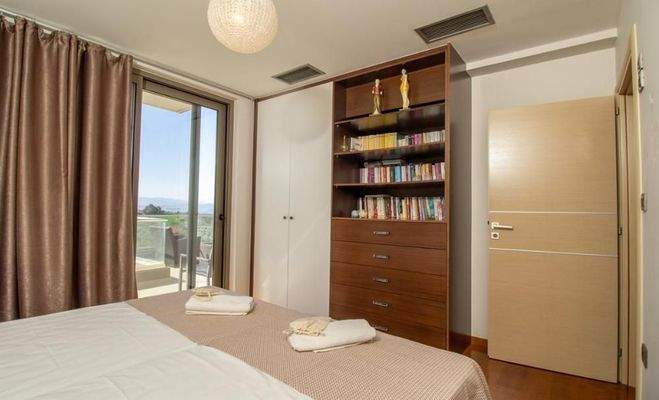 Kreta, Agios Onoufrios: Neu erbaute Villa mit perfektem Meerblick zu verkaufen