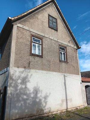 Giebelansicht Straße