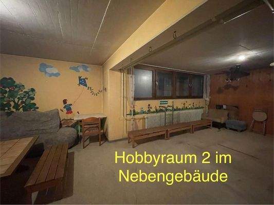 Einer der beiden Hobbyräume