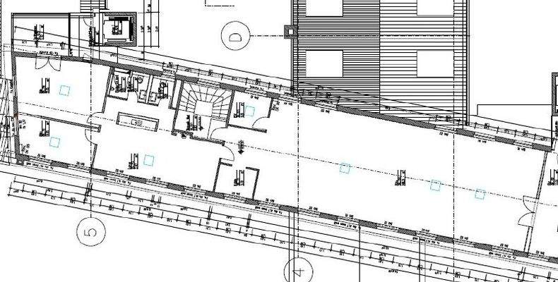 Grundriss 6OG Mitte, Nord