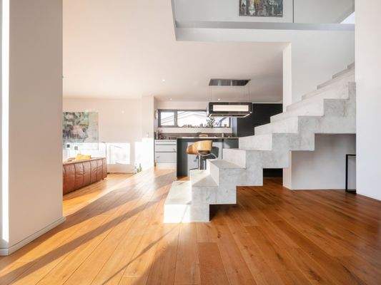 Treppenaufgang zur Galerie