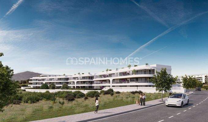Newly-Built Apartments in a Complex in Estepona Costa del Sol