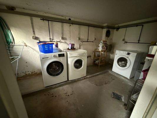 Waschküche im Keller