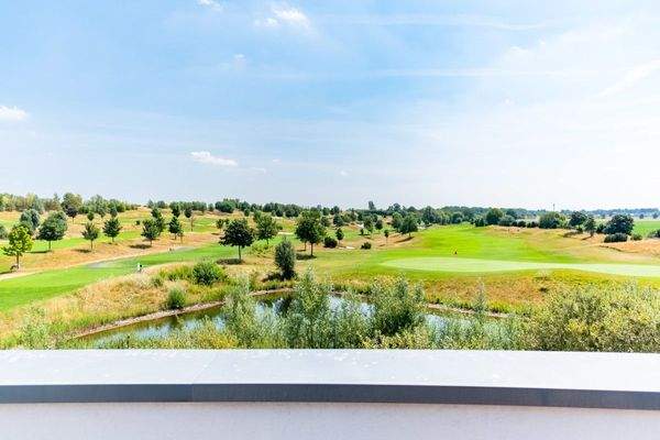 Aussicht auf den Golfplatz