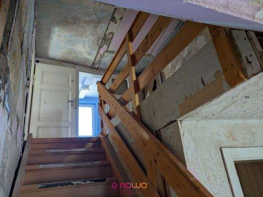 Aufgang zum Dachgeschoss