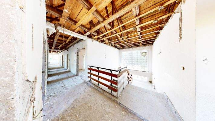 Treppenhaus im Dachgeschoss