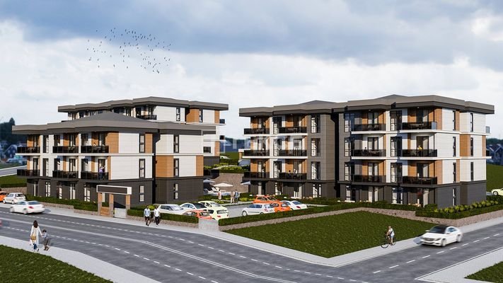 Apartments with Modern Living Spaces in Merkez Yalova