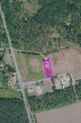 Lages Anwesens im Gewerbegebiet Rietschen