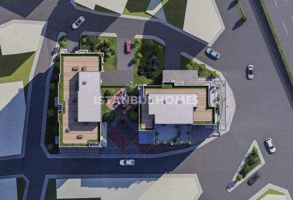 Apartments Near E-5 Highway and Metrobus in Kagithane