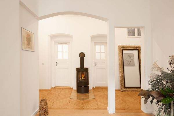 Behaglicher Kaminofen