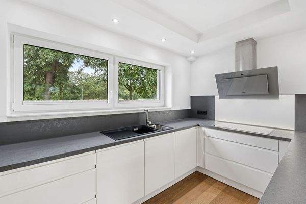 Küche mit herrlichem Weitblick