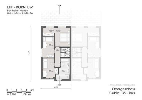 Grundriss Cubic 135 OG Links
