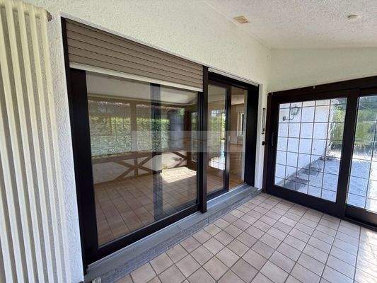 Beheizter Wintergarten