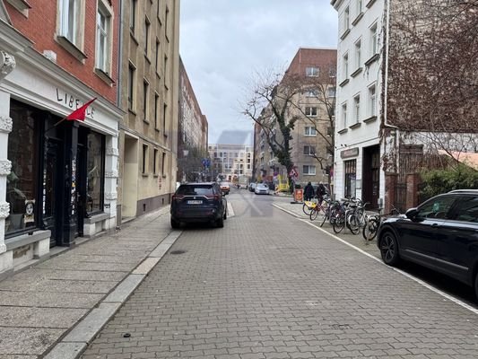Blick in die Straße (West)