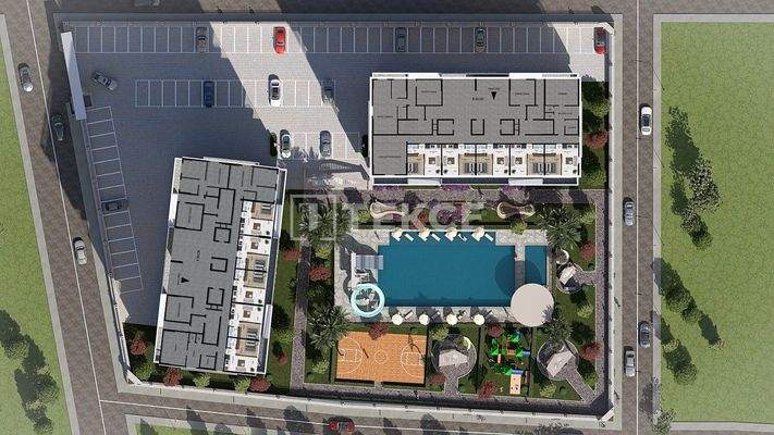 Flats in a Complex with Extensive Social Amenities in Mersin Mezitli