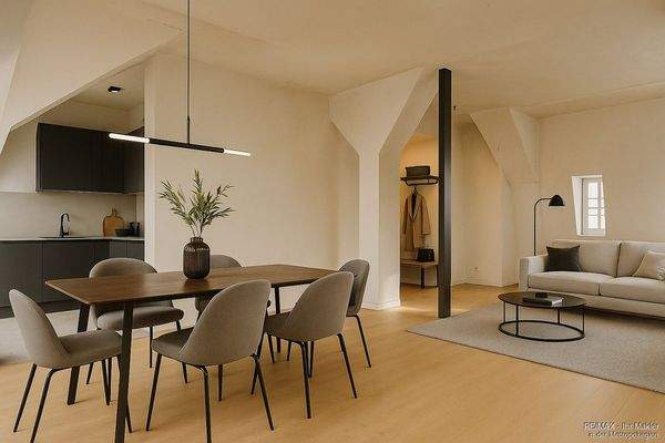 KI-Beispielbild Ess-/Wohnzimmer