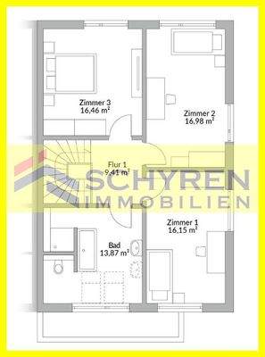 Grundriss Obergeschoss