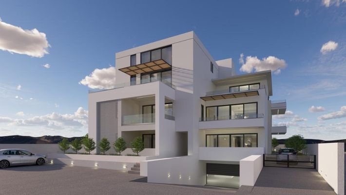 Kreta, Chania: Neubau! Designer-Apartment nahe Zentrum und Stränden zu verkaufen