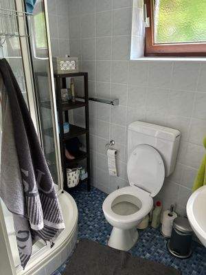 Badezimmer im Souterrain 