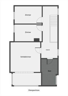 Grundriss Obergeschoss