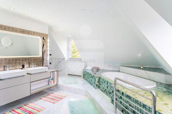 Badezimmer Dachgeschoss